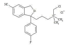 Citalopram chloromethyl quartenary ammonium salt