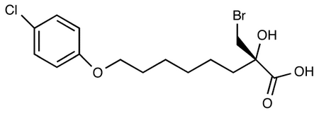 (S)-2-Bromomethyl-2-hydroxy-8-(4-chlorophenoxy)-octanoic Acid