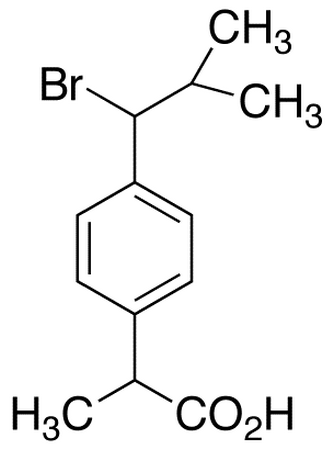 2-[p-(1-Bromo-2-methylpropyl)phenyl]propionic Acid