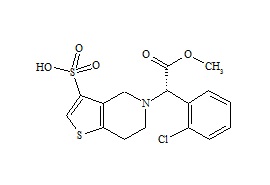 Clopidogrel 3-sulfonated impurity
