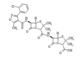 Cloxacillin sodium EP impurity E