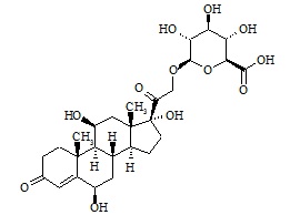 6-beta-Hydroxycortisol glucuronide