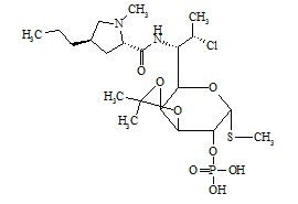 Isopropylidene clindamycin phosphate