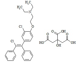 3-Chloro clomiphene citrate