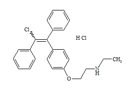 N-Desethyl clomiphene hydrochloride