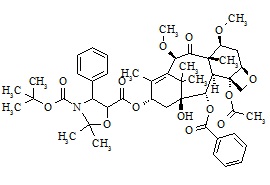 Cabazitaxel impurity (oxazolidine protected)