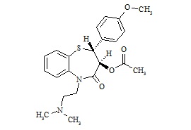 Diltiazem impurity A (2-Epi isomer)