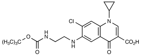 6-[(2-tert-Butoxycarbonylaminoethyl)amino]-7-chloro-1-cyclopropyl-1,4-dihydro-4-oxo-quinoline-3-carboxylic Acid