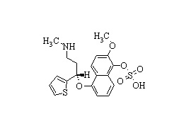 5-Hydroxy-6-methoxy duloxetine sulfate