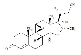 Desoximetasone Impurity 1 (Beta Methyl 1,2-Dihydro)