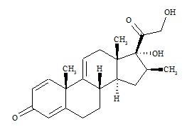 Desoximetasone Impurity 2 (Beta Methyl Triene)
