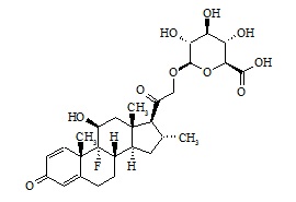 Desoximetasone Glucuronide