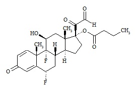 21-Desacetyl-21-dhydro difluprednate