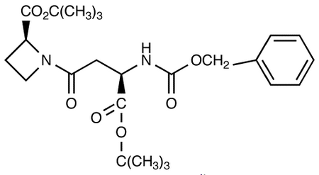 tert-Butyl L-N-(3-Benzyloxycarbonylamino-3-(S)-tert-butylcarboxy-1-oxopropyl-azetidine-2-carboxylate