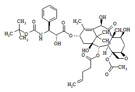 2-Debenzoyl-2-pentenoyl docetaxel