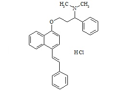Dapoxetine 4-Phenylethylene Impurity HCl