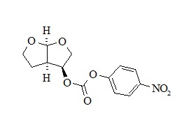(3S,3aR,6aS)-Hexahydrofuro[2,3-Î²]furan-3-yl 4-nitrophenyl ester carbonic acid