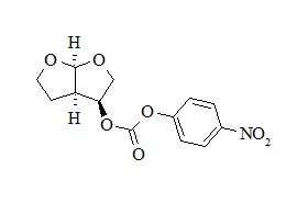 (3S,3aS,6aR)-Hexahydrofuro[2,3-Î²]furan-3-yl 4-nitrophenyl ester carbonic acid