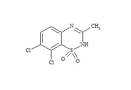 7,8-Dichloro-3-methyl-2H-1,2,4-benzothiadiazine-1,1-dioxide