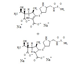 Doripenem impurity (4,7-seco-doripenem disodium salt, mixture of double bond isomers)