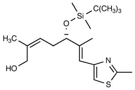 (-)-(2Z,5S,6E)-5-[[tert-Butyl(dimethyl)silyl]oxy]-2,6-dimethyl-7-(2-methyl-1,3-thiazol-4-yl)hepta-2,6-dien-1-ol