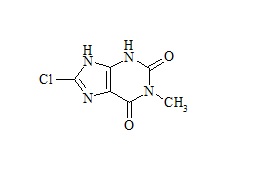 Dimenhydrinate Impurity(8-chloro-1-methyl-2,3,6,7-tetrahydro-1H-purine-2,6-dione)