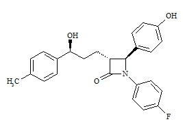 Ezetimibe Desfluoro Methyl Impurity