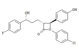 (R)-Ezetimibe Desfluoro Chloro Impurity