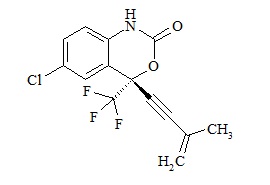 Efavirenz impurity ((S)-6-chloro-4-(3-methylbut-3-en-1-ynyl)-4-(trifluoromethyl)-2 H-3,1-benzoxazin-2-one )