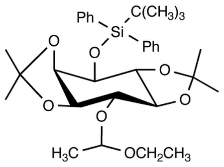 3-O-[(tert-Butyldiphenylsilyl]-6-O-(D,L-1-Ethoxyethyl)-1,2:4,5-bis-O-(1-methylethylidene)-D,L-myo-inositol