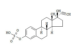 17α Ethynyl estradiol-3 sulfate