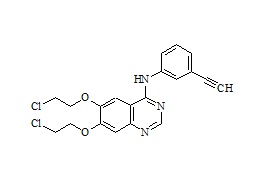 Erlotinib impurity, 6,7-bis(2-chloroethoxy)