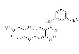 Erlotinib impurity, 6-(2-methoxyethoxy)-7-(2-chloroethoxy)