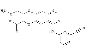 Desmethyl Erlotinib Carboxylate Acid