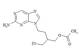 Famciclovir deoxy-chloro impurity