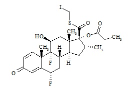 Fluticasone Impurity (5-Iodo Methyl Propionate)