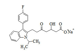 Fluvastatin Ketone Sodium Salt