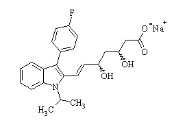Fluvastatin Sodium Salt-mixture of  four isomers