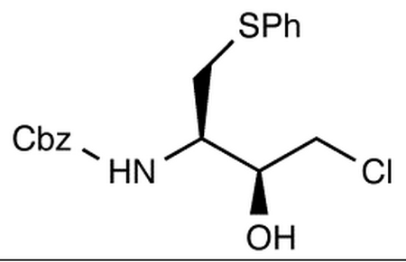 (2S,3R)-3-Carbobenzyloxyamino-1-chloro-4-phenylthio-butan-2-ol