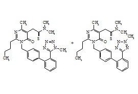 Fimasartan Impurity 1 (Mixture of J and K)