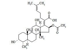 12-Hydroxy-9,11-anhydro fusidic acid 