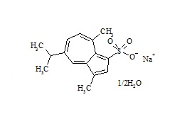 Sodium Gualenate (Guaiazulene 3-Sulfonate Sodium Salt)