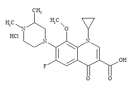 N-Methyl gatifloxacin hydrochloride