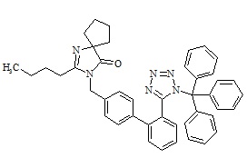 Irbesartan N-Trityl Impurity