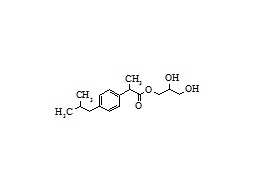 Ibuprofen Related Compound (2,3-Dihydroxypropyl 2-(4-Isobutylphenyl)Propanoate)