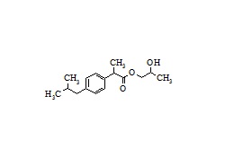 2-Hydroxypropyl 2-(4-isobutylphenyl)propanoate