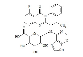 Idelalisib N-Glucuronide