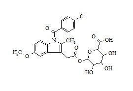 Indomethacin acyl glucuronide