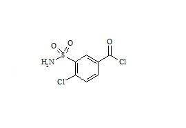 Indapamide Impurity (4-Chloro-3-Sulfamoylbenzoyl Chloride)