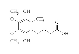 2,5-Dihydroxy-3,4-dimethoxy-6-methylbenzenebutanoic acid 